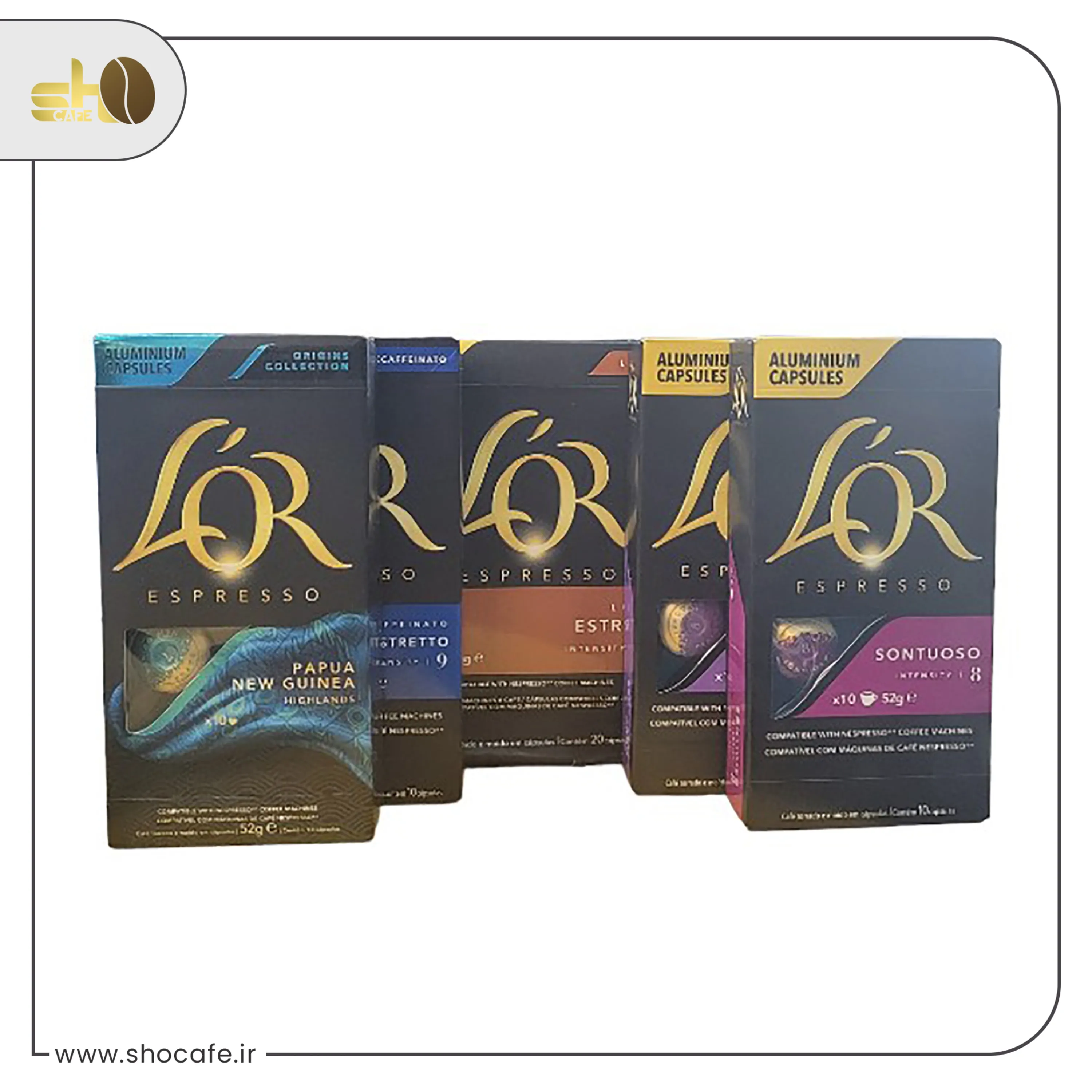 کپسول قهوه لور مخصوص اسپرسوساز های نسپرسو